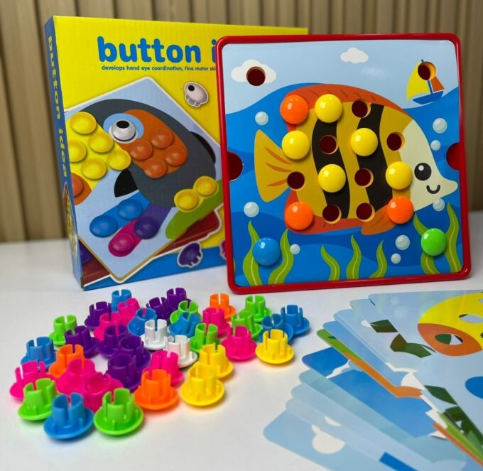 Miniatura 3 de Juego De Mosaico Para Niños Button Idea